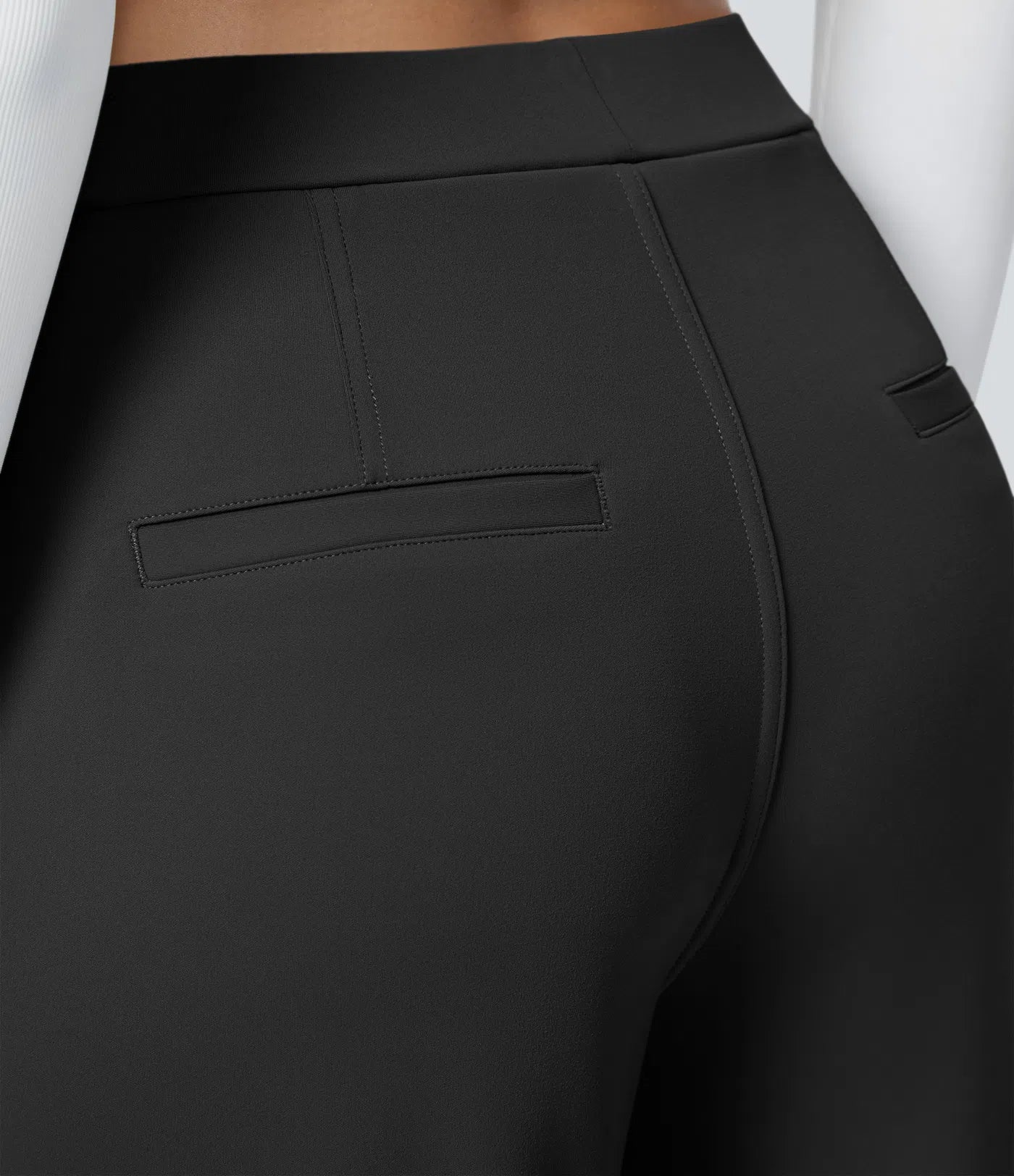 Windora™ Hoge Taille Pantalon met Zijzakken